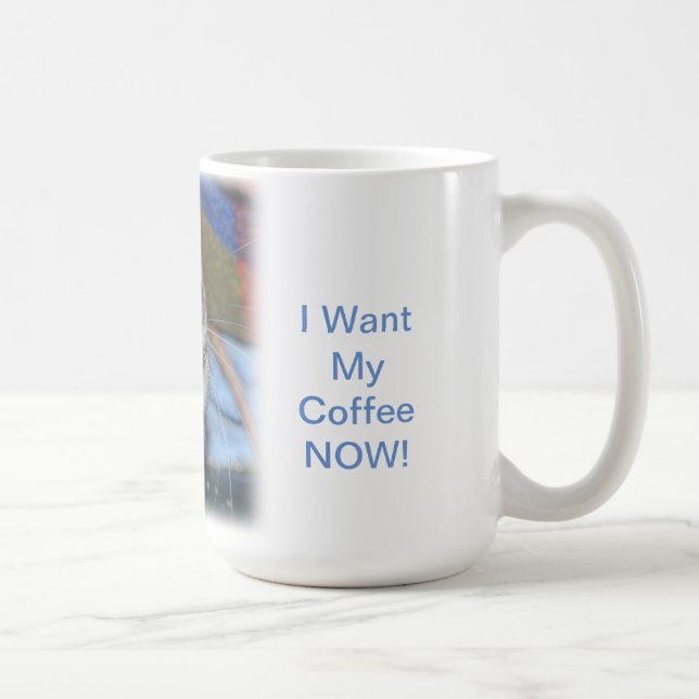 Rattie - I want my coffee NOW! Mug (Right)
