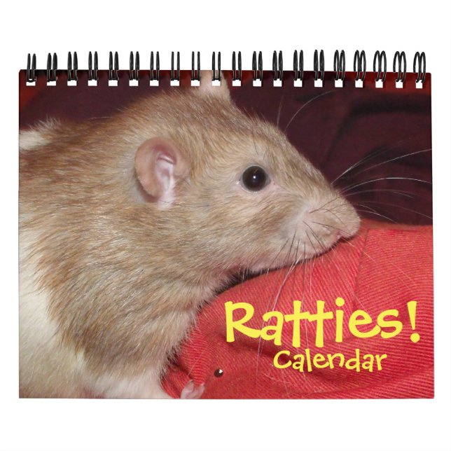 Ratties! (small) calendar (Cover)