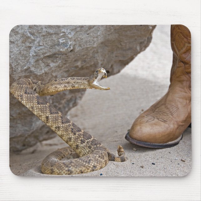 Rattle Snake Mouse Pad (Front)