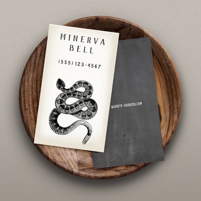 Rattlesnake Calling Card (Creator Uploaded)