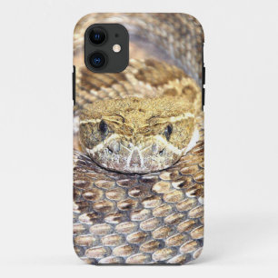 Rattlesnake face iPhone 11 case
