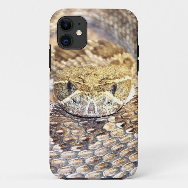 Rattlesnake face Case-Mate iPhone case (Back)