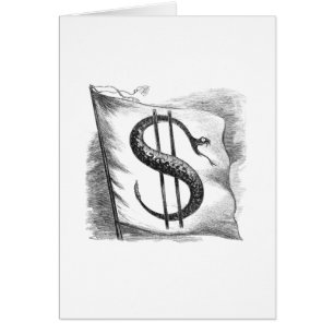 Rattlesnake Flag cards