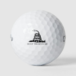 Rattlesnake Gadsden Flag: Fight, Resistance Golf Balls