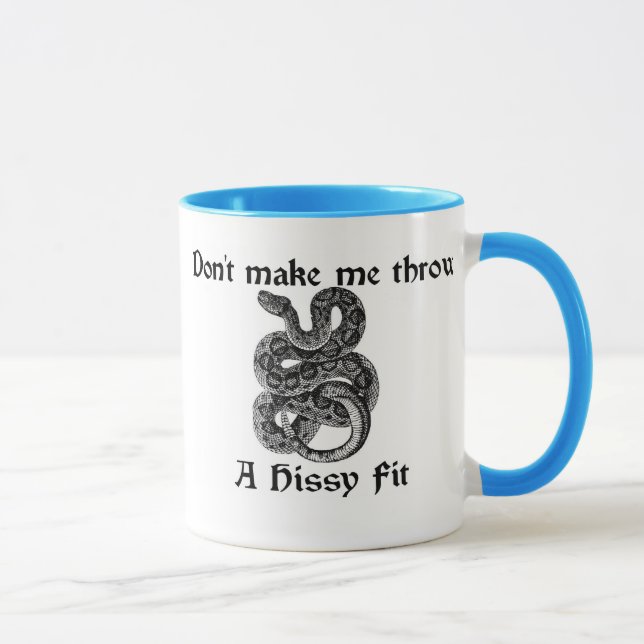 Rattlesnake Hissy Fit Mug (Right)