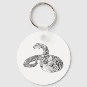 Rattlesnake Key Ring