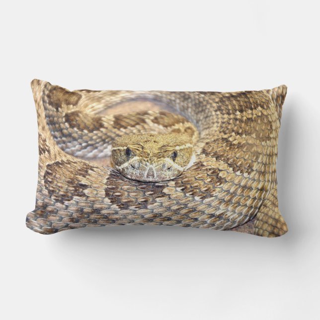 Rattlesnake Lumbar Cushion (Front)