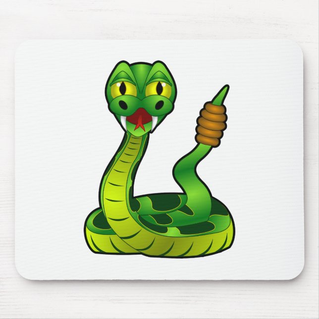 Rattlesnake Mouse Pad (Front)