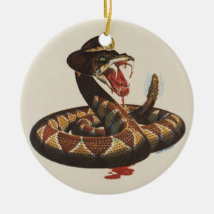 Rattlesnake Ornament
