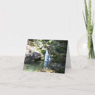 Rattlesnake Pool Waterfall Note Card