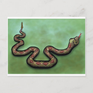 Rattlesnake Postcard