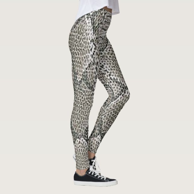 Rattlesnake Skin Pattern Leggings (Right)