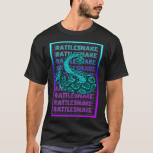 Rattlesnake Vintage Retro Rattlesnake T-Shirt