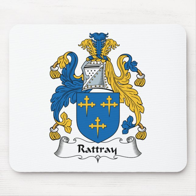 Rattray Family Crest Mouse Pad (Front)
