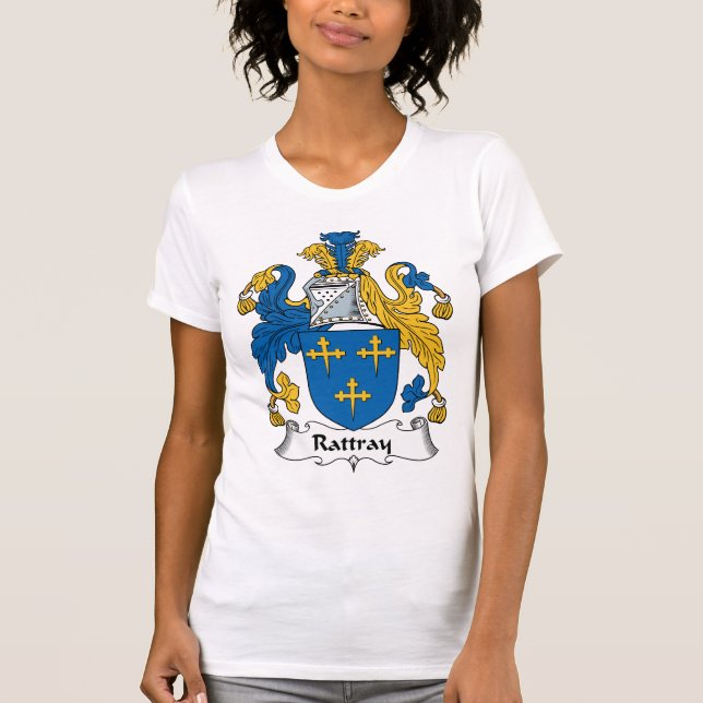 Rattray Family Crest T-Shirt (Front)