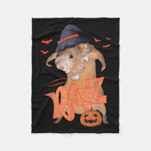 Ratz Funny Pink Mouse Rat Men Women Halloween Meme Fleece Blanket