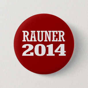 RAUNER 2014 6 CM ROUND BADGE