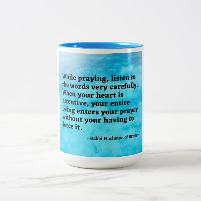 Rav Nachman of Breslov mug (Center)