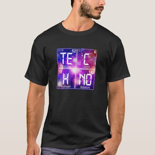 Rave EDM Trance Goa Music Festival TECHNO Men & Wo T-Shirt (Front)