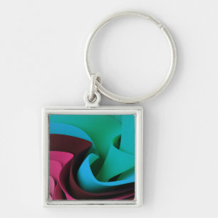 Rave Flow Movement Design Key Ring