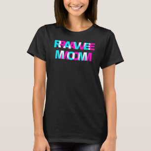 Rave Mum Edm Music Festival Father Optical Illusio T-Shirt