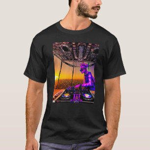 Rave Party Psychedelic EDM Trance Club DJ  6 T-Shirt