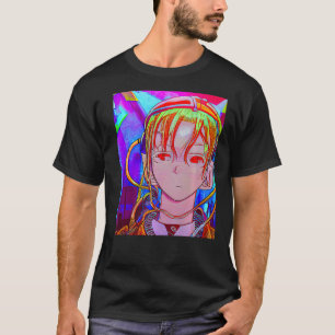 Rave Party Psychedelic EDM Trance Club DJ design P T-Shirt