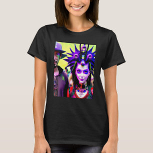 Rave Party Psychedelic EDM Trance Club DJ Neon 15 T-Shirt