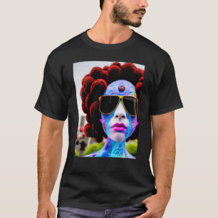 Rave Party Psychedelic EDM Trance Club DJ Neon 6 T-Shirt