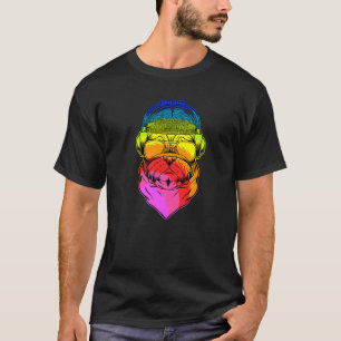 Rave Pug Edm Dog Dj Tech House Rap Hip Hop Undergr T-Shirt