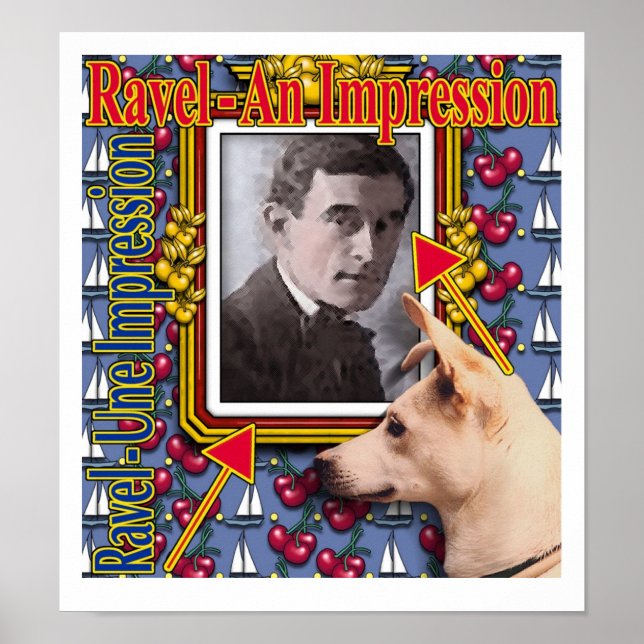 Ravel - An Impression Poster (Front)