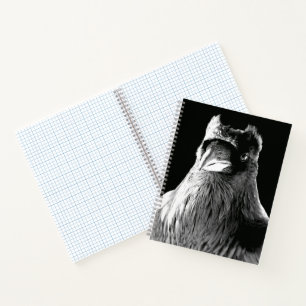 Raven Art Notebook Crow Art Journal Book