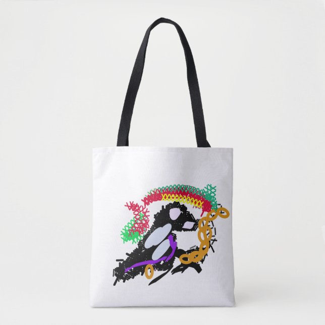 Raven autumn  tote bag (Front)