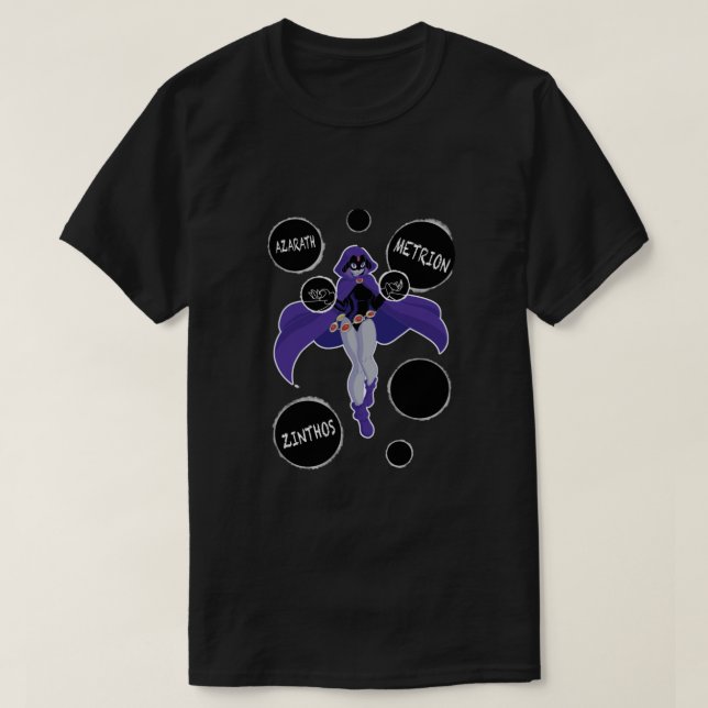 Raven - Azarath Metrion Zinthos Classic T-Shirt (Design Front)