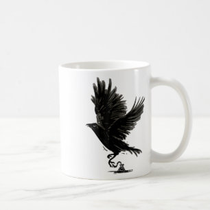 Raven Bird Crow Tattoo _1 Coffee Mug