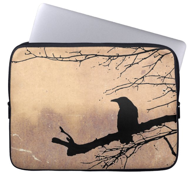 Raven by Aexandra Cook Laptop Sleeve (Front)