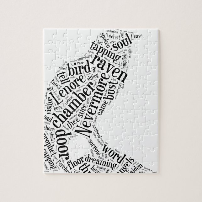 Raven by Edgar Allan Poe Jigsaw Puzzle (Vertical)