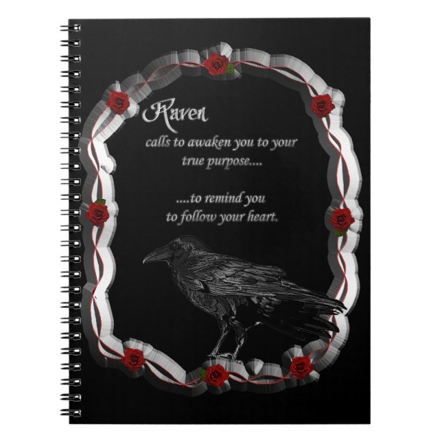 Raven Calling Notebook (Front)
