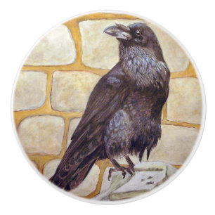 Raven Ceramic Knob