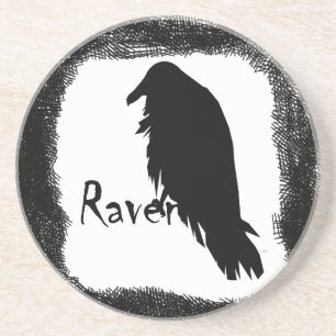 Raven Coaster