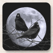 Raven Coasters