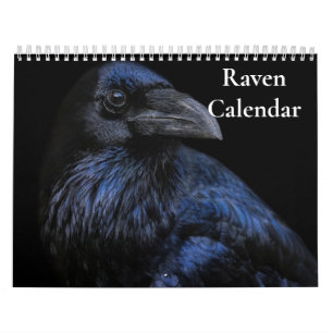 Raven Crow Calendar 2025