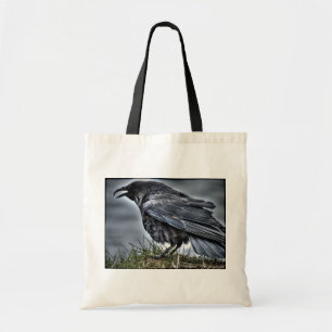 Raven Crow Wildlife Bird Raven-Lover Tote Bag