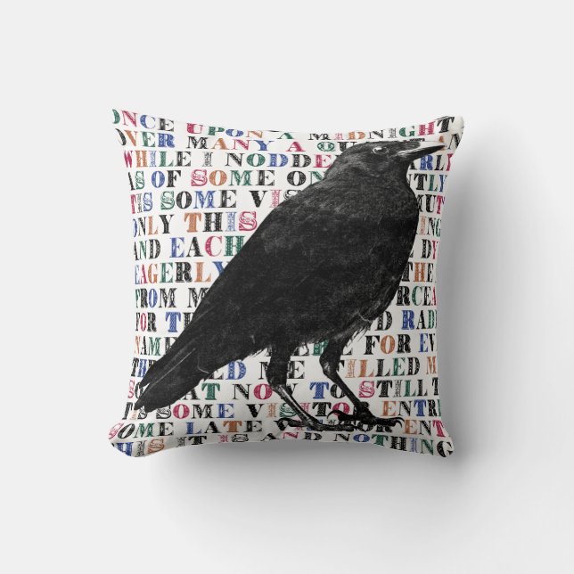 Raven Cushion (Front)