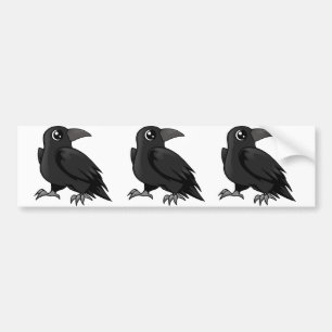 Raven Design Bumper Sticker