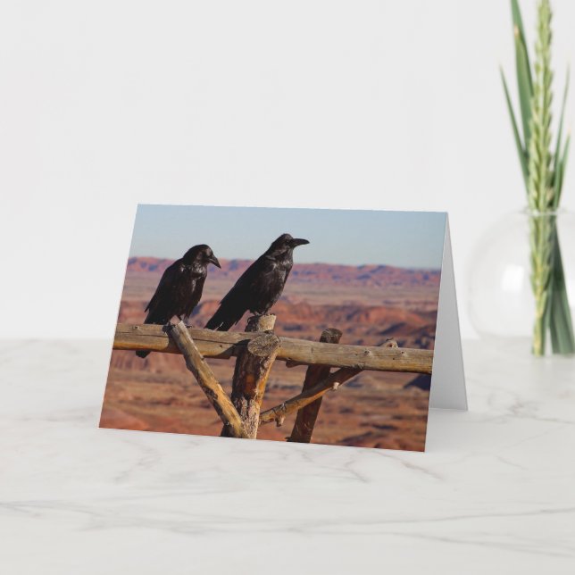 Raven Fence Card (Front)