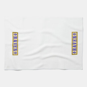 Raven Fleur de Lis Kitchen Towels