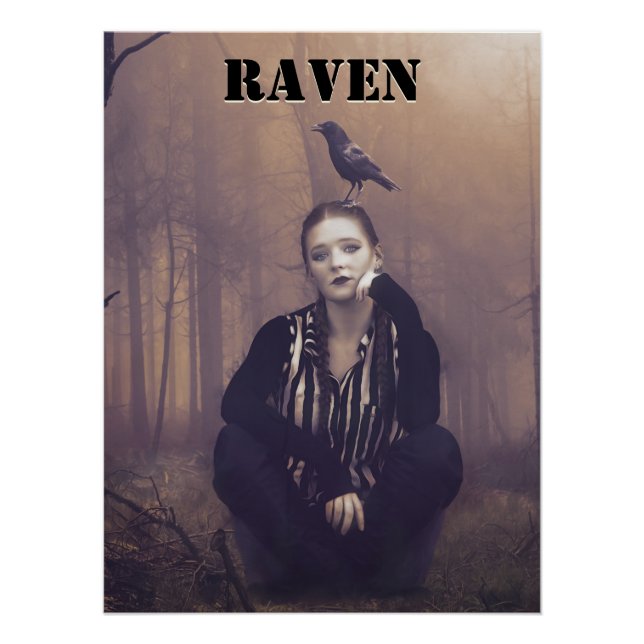 Raven Girl Poster (Front)