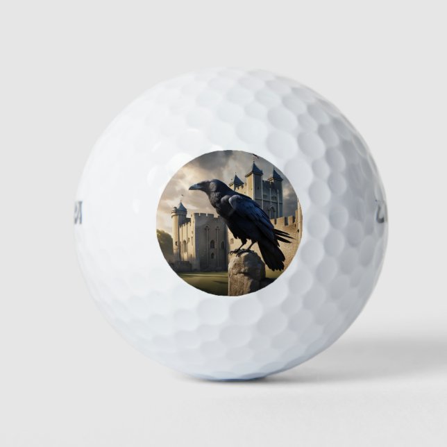 Raven Golf Balls (Front)