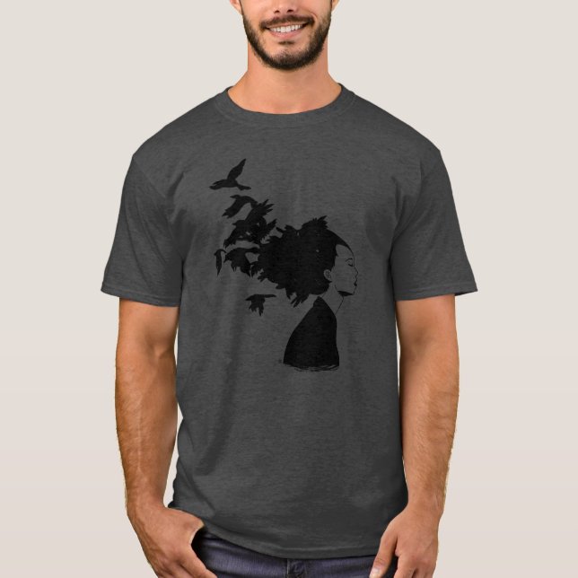 Raven haired Life is Strange Arcadia Bay collectio T-Shirt (Front)